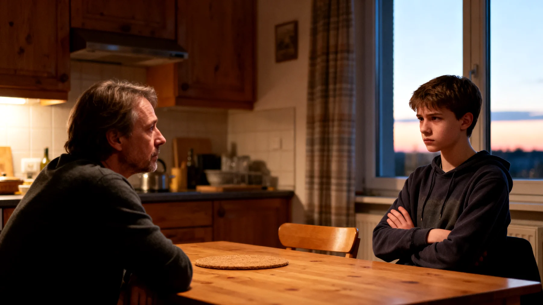 Die Eltern zeigen eine übermäßige Nachgiebigkeit gegenüber ihren Jugendlichen und haben Schwierigkeiten, klare Grenzen zu setzen. Sie erfüllen nahezu jeden Wunsch ihrer Kinder, vermeiden Konflikte um jeden Preis und kapitulieren regelmäßig vor Druck oder Trotzreaktionen. Dies führt dazu, dass die Jugendlichen zunehmend wenig Frustrationstoleranz entwickeln, die elterliche Autorität nicht respektieren und Schwierigkeiten haben, mit Ablehnung oder Einschränkungen im Alltag umzugehen."