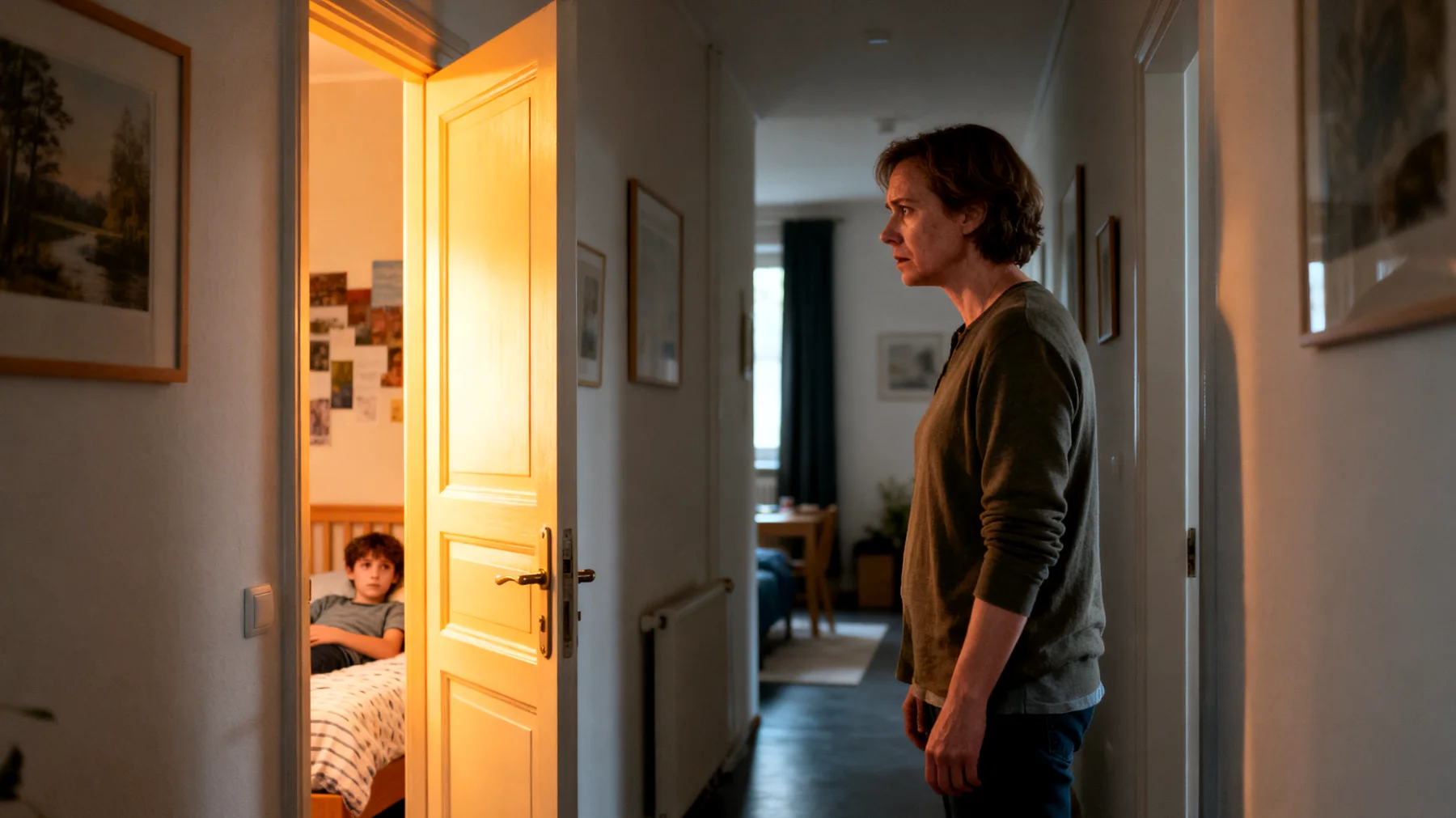 Die Eltern machen sich zunehmend Sorgen, dass ihre Teenager emotional auf Distanz gehen und weniger Zeit mit der Familie verbringen wollen. Je mehr die Eltern versuchen, die Nähe aufrechtzuerhalten, desto mehr ziehen sich die Jugendlichen zurück – was bei den Eltern tiefe Angst auslöst, die Bindung zu ihren Kindern dauerhaft zu verlieren."