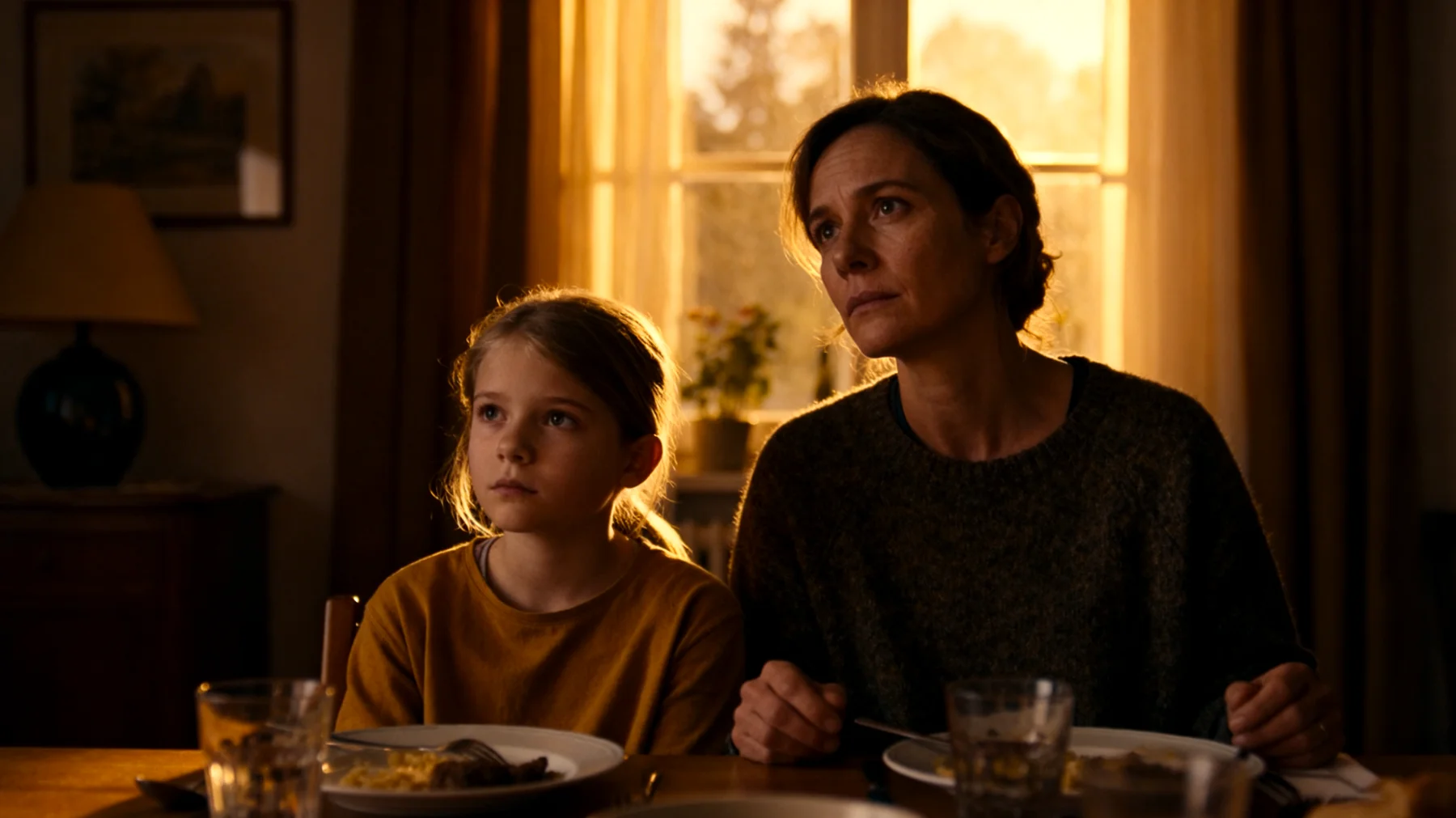 Die Eltern haben das Gefühl, trotz körperlicher Anwesenheit emotional nicht wirklich präsent zu sein. Die gemeinsame Zeit mit den Kindern beschränkt sich auf Routineaktivitäten wie Mahlzeiten oder Schulwege, ohne echte Verbindung, Spiel oder bedeutungsvolle Gespräche. Die Kinder beginnen, diese Distanz zu spüren, und ziehen sich in ihre eigene Welt zurück."