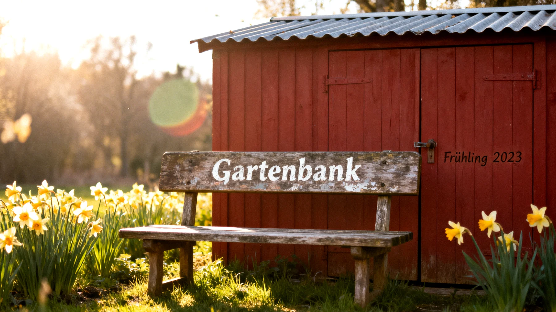 Gartenbank"