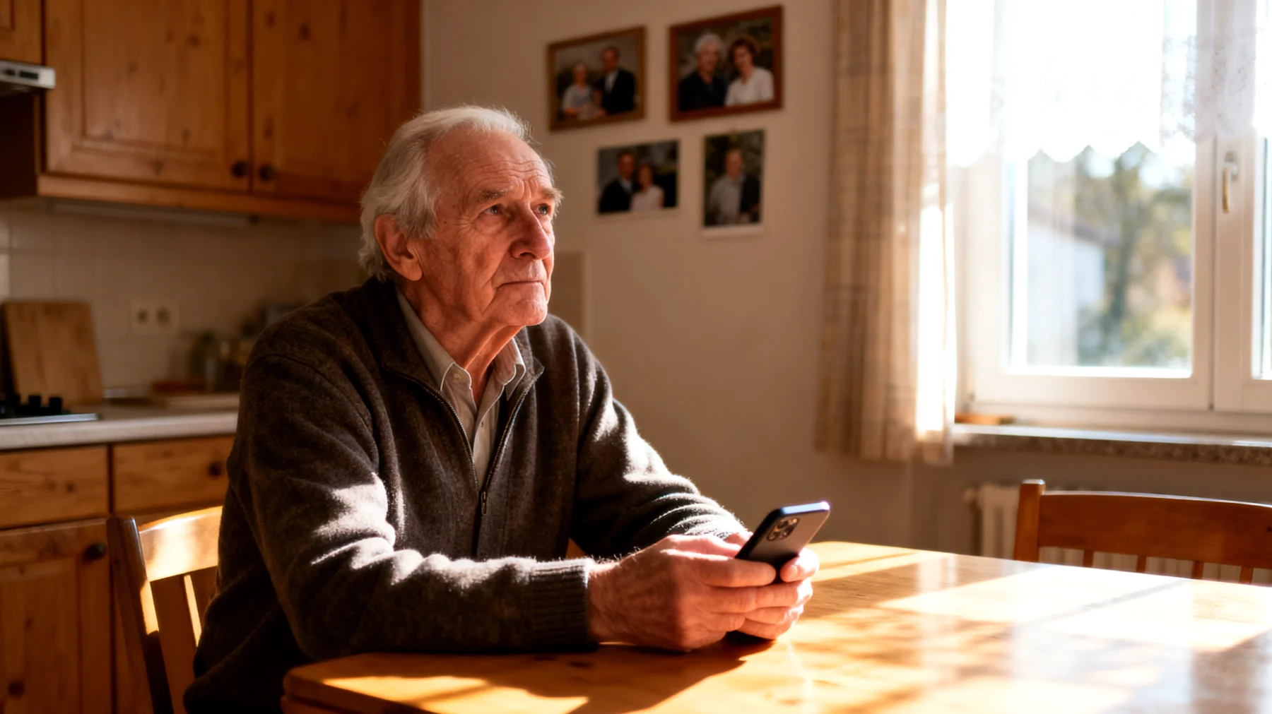 Der Großvater hat große Schwierigkeiten, seinem erwachsenen Enkel gegenüber 'Nein' zu sagen. Er erfüllt fast jeden Wunsch und jede Bitte, aus Angst, die Beziehung zu belasten oder als hartherzig wahrgenommen zu werden. Dieses Verhalten führt dazu, dass der junge Erwachsene zunehmend die Grenzen des Großvaters ausnutzt – sei es finanziell, zeitlich oder emotional – ohne Rücksicht auf dessen Bedürfnisse und Grenzen zu nehmen."