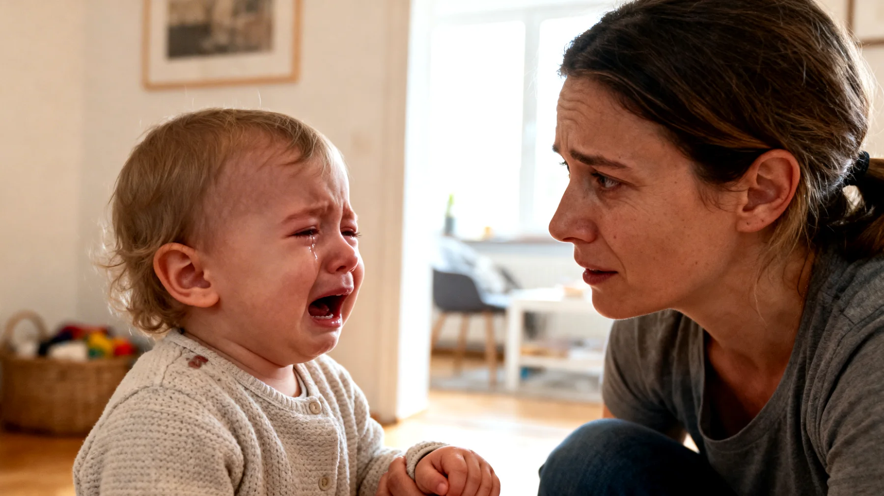 Die Mutter fällt es schwer, ihrem Kind gegenüber Grenzen zu setzen, und gibt nach, um Konflikte zu vermeiden oder das Kind glücklich zu sehen. Sie erfüllt fast alle Wünsche des Kindes sofort, ohne Konsequenzen einzufordern, was dazu führt, dass das Kind lernt, durch Weinen, Bitten oder Wutausbrüche seinen Willen durchzusetzen."