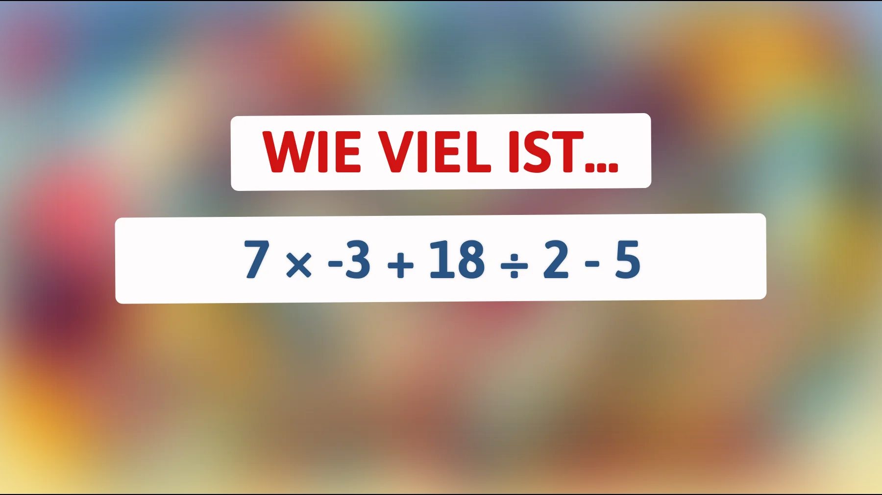 Nur 1 von 10 schafft dieses einfache Mathe-Rätsel – gehörst du dazu?"