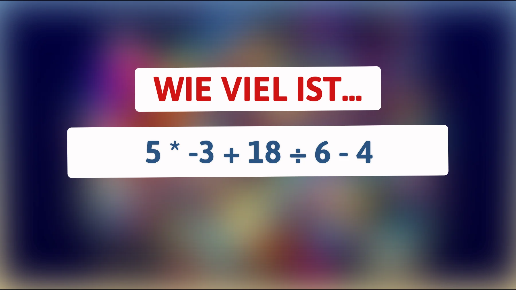 Nur die Klügsten lösen das: Schaffst du dieses einfache Mathe-Rätsel ohne Fehler?"