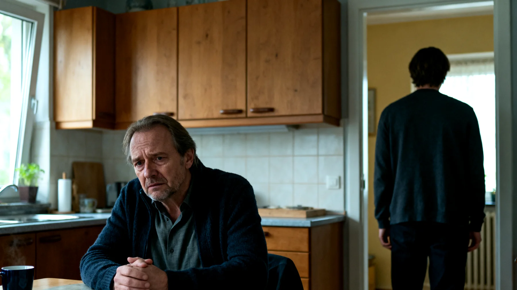 Der Vater eines jungen Erwachsenen leidet unter intensiver Zukunftsangst: Er macht sich ständig Sorgen darüber, ob sein Kind in der Lage sein wird, finanziell unabhängig zu werden, einen stabilen Arbeitsplatz zu finden und ein erfülltes Leben zu führen. Diese Angst führt dazu, dass der Vater übermäßig kontrollierend und eingreifend wird, was beim jungen Erwachsenen das Gefühl auslöst, kein Vertrauen zu genießen und in seiner Autonomie eingeschränkt zu werden."